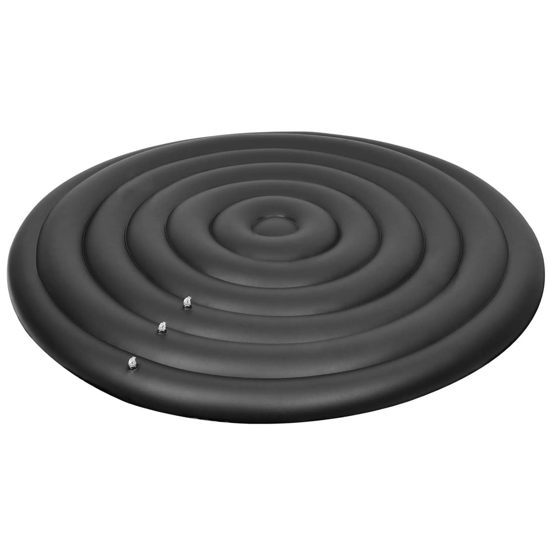 Copertura per vasca idromassaggio gonfiabile copertura per vasca idromassaggio rotonda regolabile da 50 pollici 62 pollici 71 con 3 valvole coperture a tenuta stagna in PVC da 0 25 mm per spa pisc