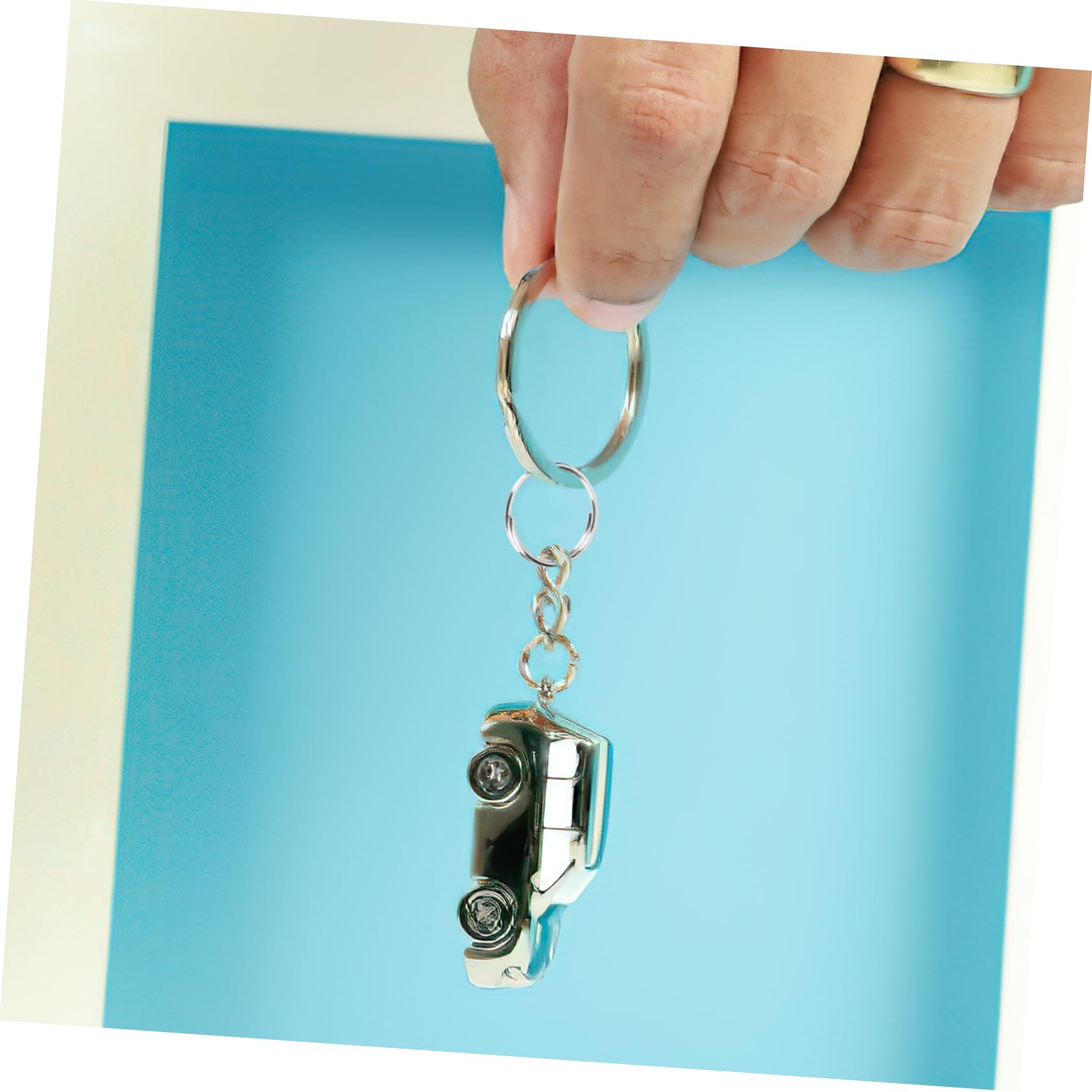 Amazon.com: LIFKOME Sturdy Stainless Steel Keyring Ring 200pcs