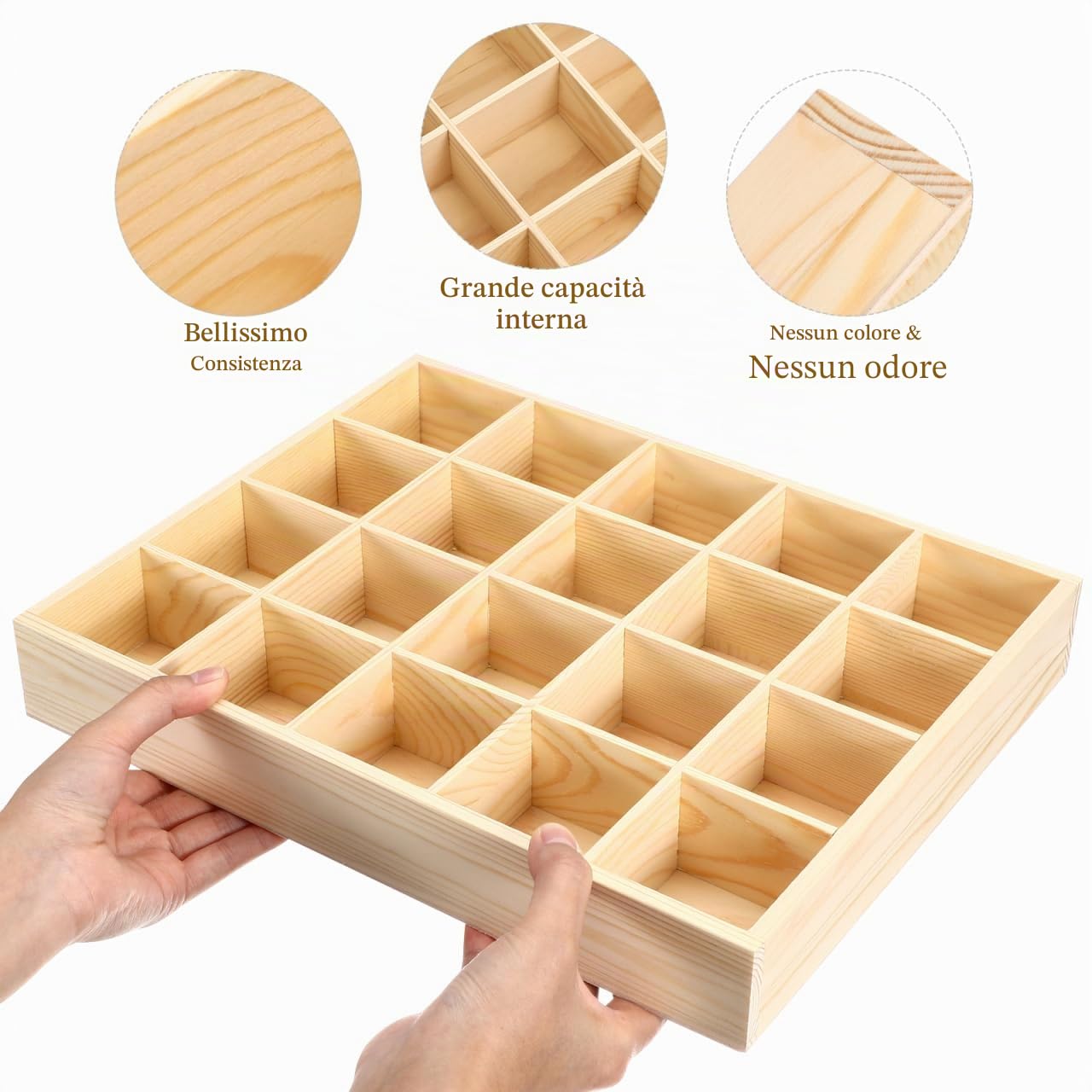 MAGICLULU 20 Box Scomparti Per Biancheria Intima Custodia Per Biancheria Intima Calzino Organizzatore Per Cassetti Organizzatore Per Guardaroba Organizzatore Per Condimenti Per