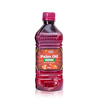 MOTHERLAND GOODS Zomi Palm Oil 500 ml of Premium Vegetable Oil Ultimate Organic Oil for Cooking Sustainable Palm Oil Packed with Healthy Fatty Acids, Vitamins, and Rich Taste | No Trans Fat