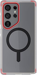 Ghostek Covert Clear S25 Ultra Case MagSafe Compatible with Magnetic Ring, Slim Thin Shockproof Phone Cover Designed for 2025 Samsung Galaxy S25Ultra (6.9") (Clear)