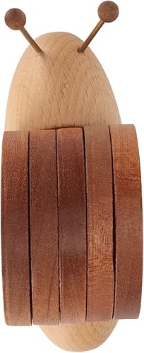 Miniatura 9 de Posavasos de madera, juego de posavasos de caracol, juego de posavasos de madera, divertidos posavasos lindos, posavasos de madera para bebidas,