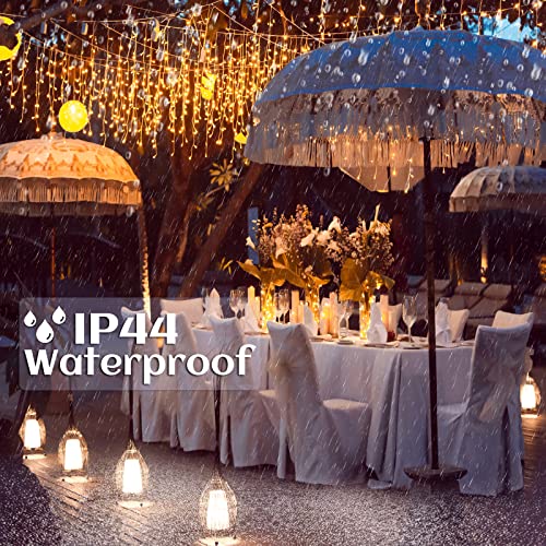 Nielfoi BG-CL3M3-306L01 Icicle Lights Outdoor - 33Ft Christmas Lights thumb #5