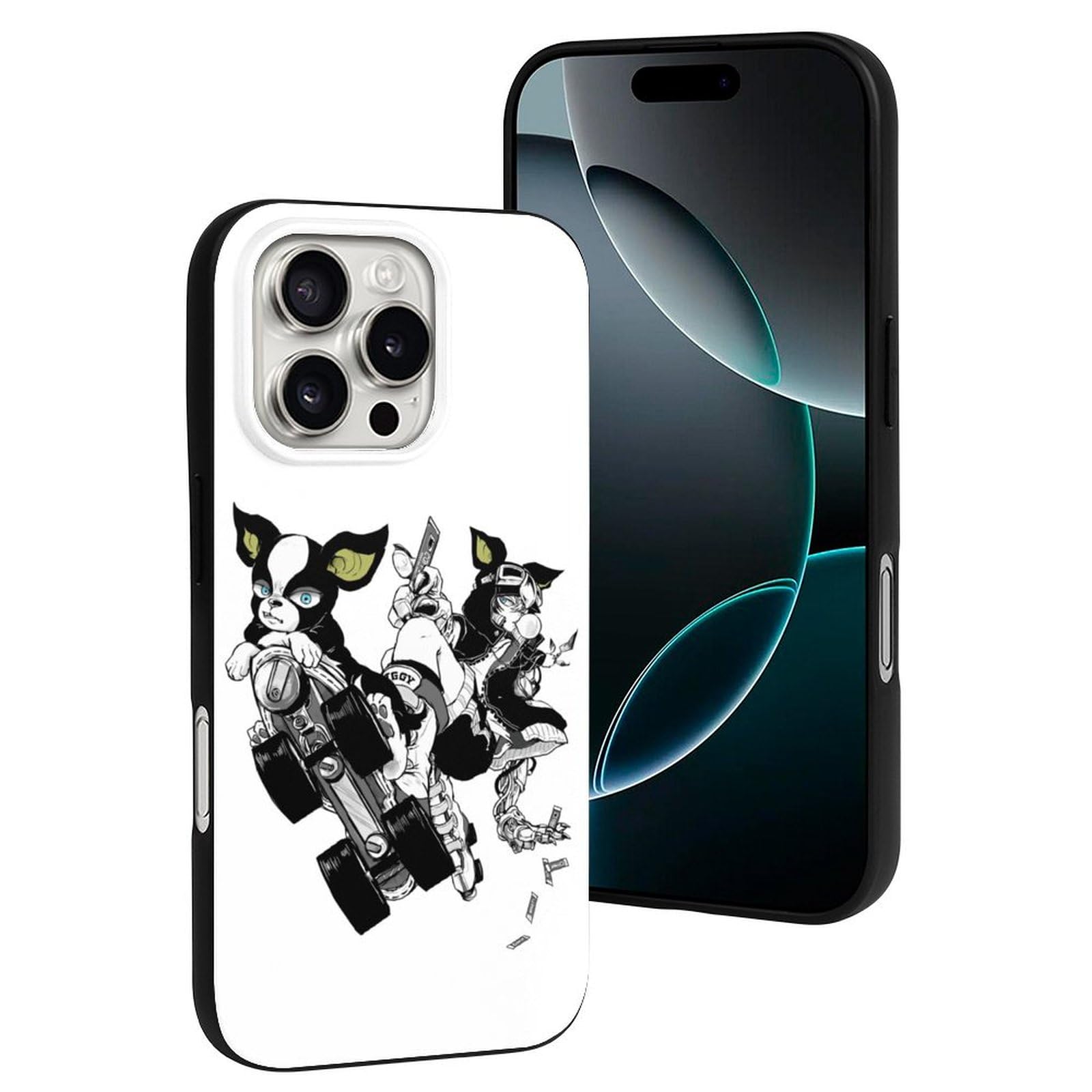 Amazon.co.jp: iPhone 16 ケース ジョジョの奇妙な冒険 イギー