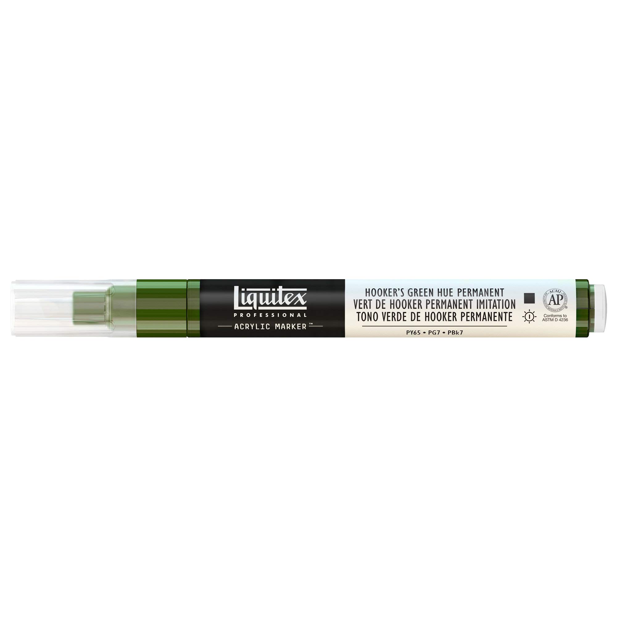 Liquitex Professional Paint Marker 2-4mm Chisel Nib Hooker's Green Hue