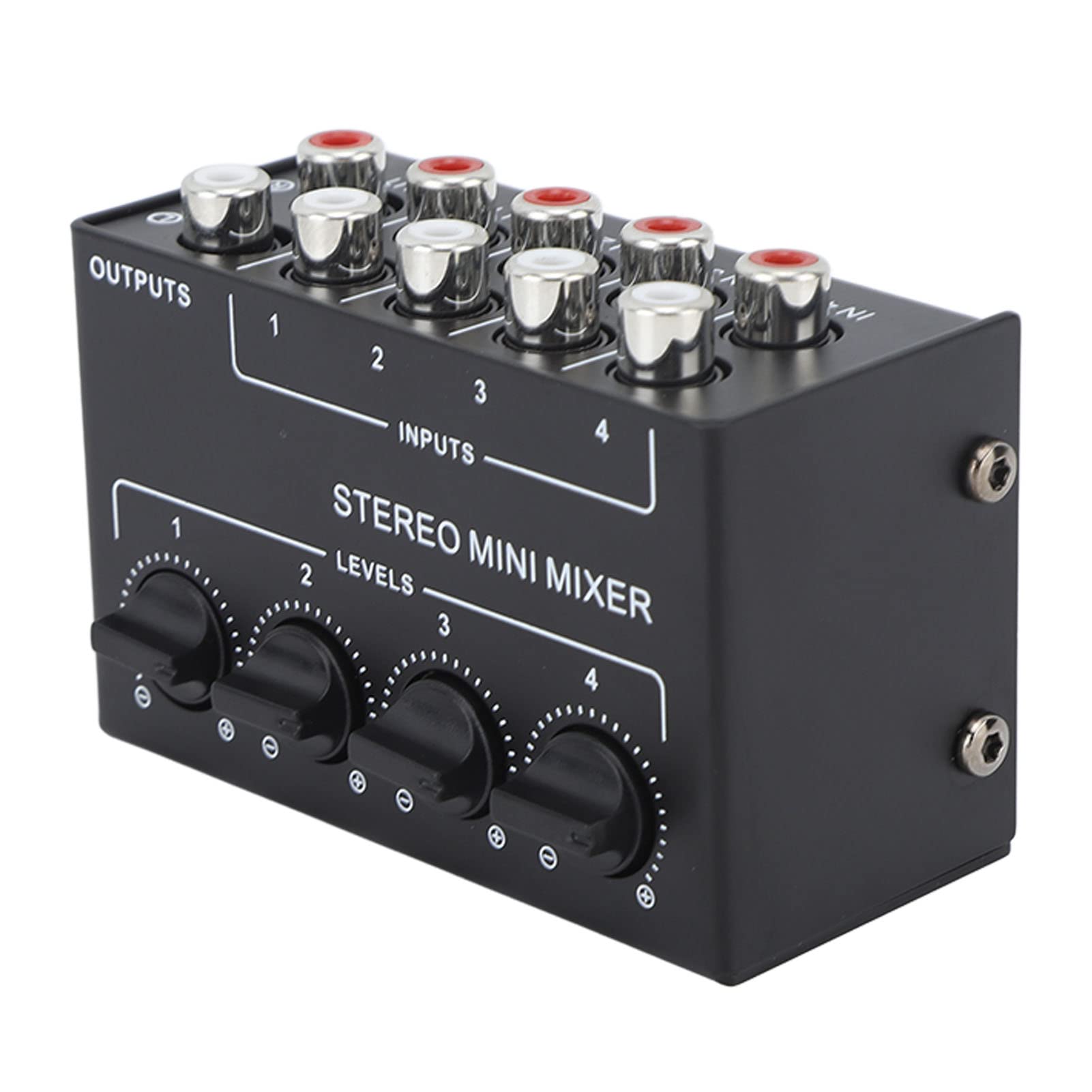 Mini Mixer Audio Portatile, Metal Shell CX400 Mini Mixer Stereo Passivo Alta qualità del Suono per unità a Nastro per Computer