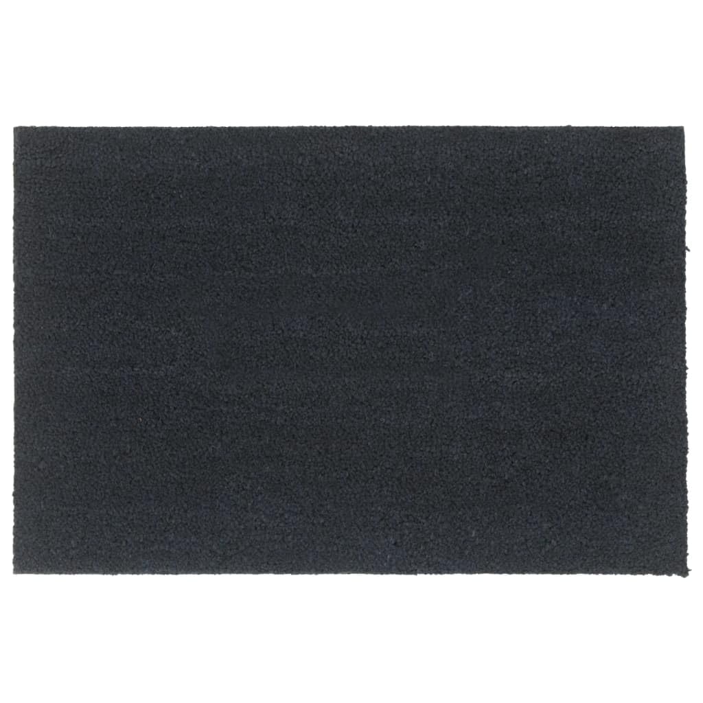 Kokosfaser Fußmatte Dunkelgrau 60x90 cm Getuftet