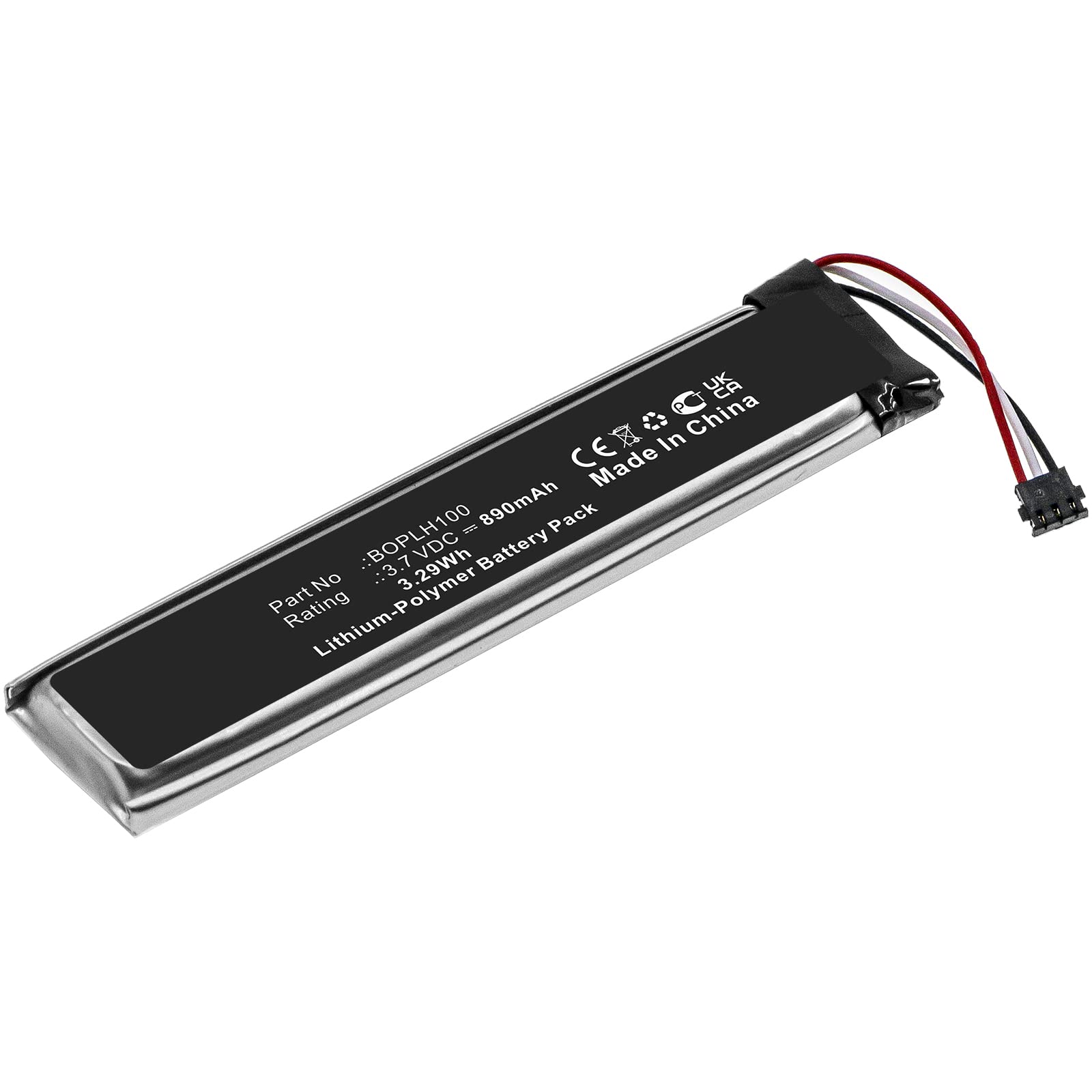 Synergy Digital VR Battery, Compatible with HTC Vive Controller VR VR, (Li-Pol, 3.7V, 890mAh) Ultra High Capacity, Replacement for HTC 35H00244-00M Battery