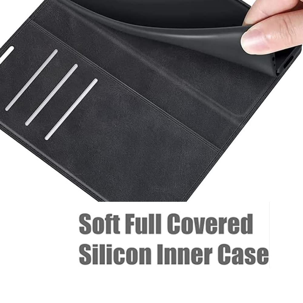 EuoDuo per Xiaomi Redmi Note 12 4G Cover Portafoglio in PU Pelle Custodia Libro Magnetica Antiurto Completa Protettiva Flip Caso Wallet Case Disegni di Piccolo Gattino