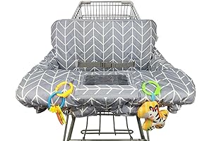 Disney Shopping Cart Cover Keeps Your Little One Cozy and Comfortable While You Shop