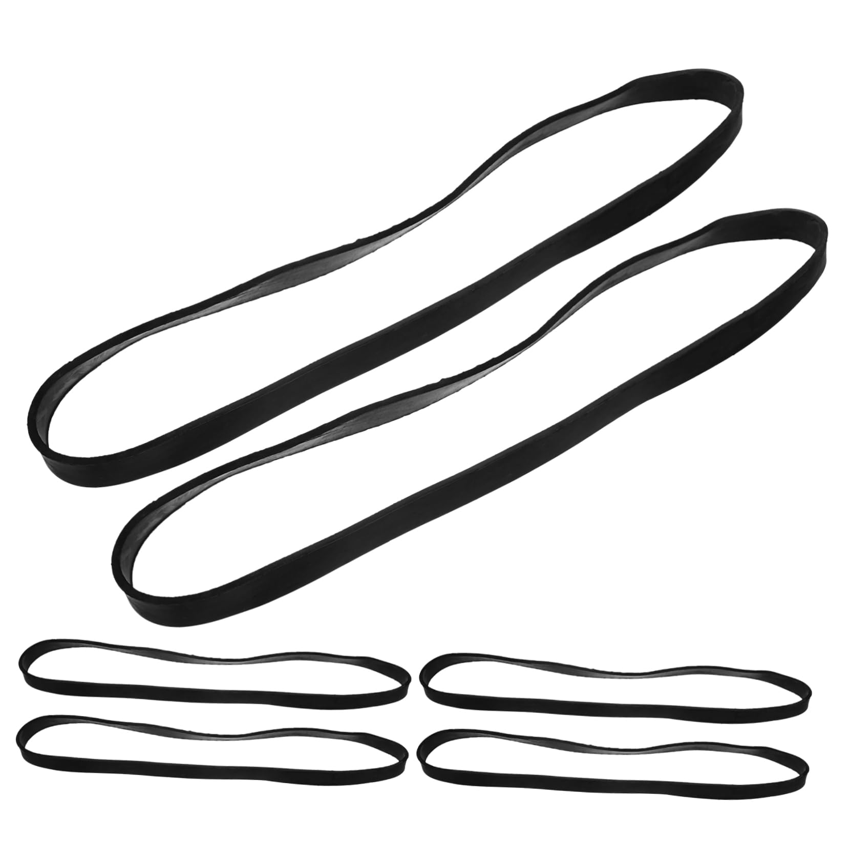 Yardenfun 6pcs Crash Ring Extinguisher Accessory Bottle Protector for Extinguisher Visible Extinguisher Rings Extinguisher Protector Extinguishers Rings Part Black Plastic