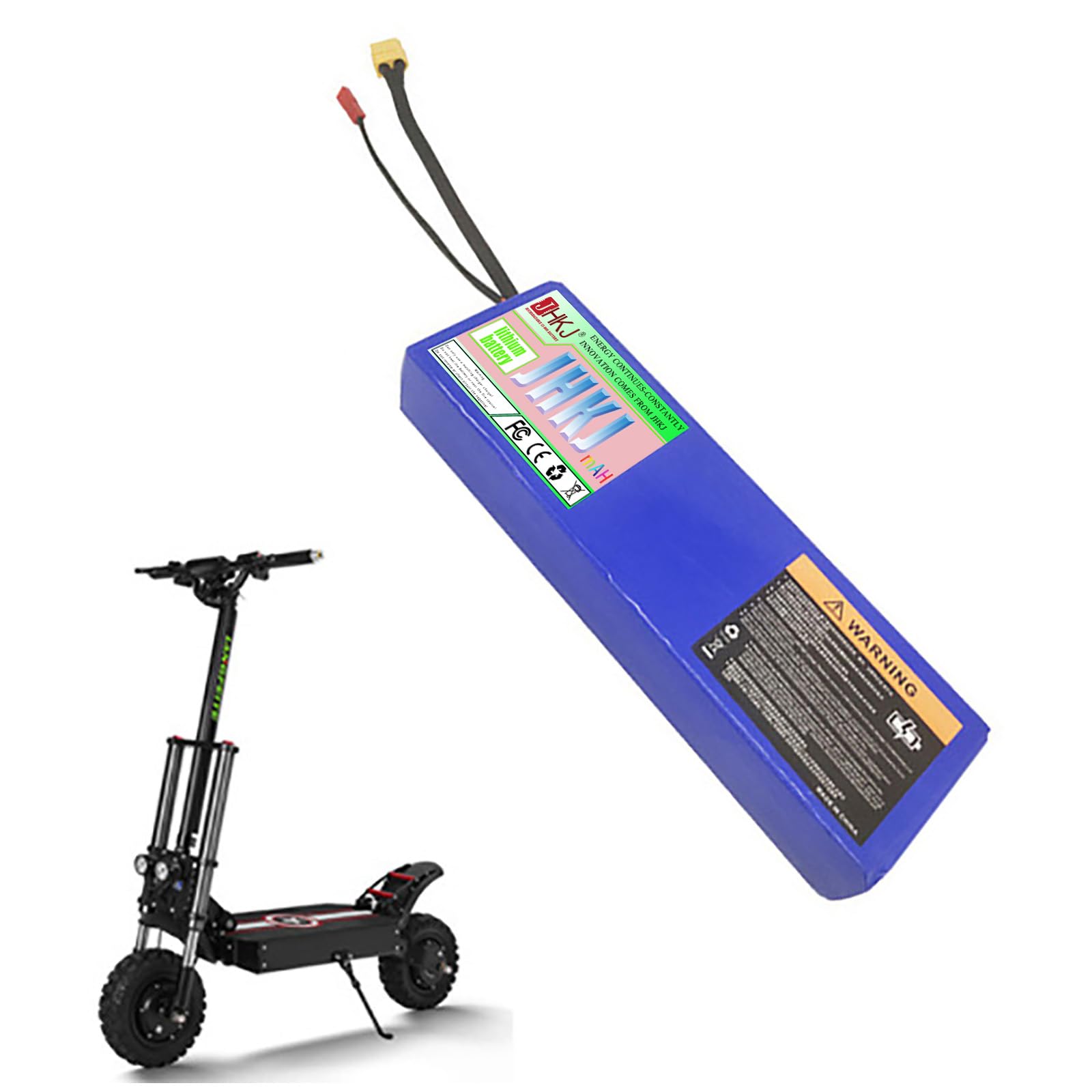 Batterie pour Scooter 36 V 7,5 Ah 9,6 Ah, Batteries pour Hoverboard 36 V 10 Ah 12,5 Ah, Pack Batterie Lithium avec BMS pour Kits Moteur 0-450 W