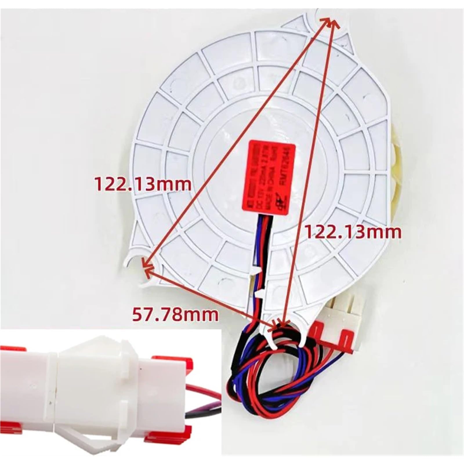 Ventilador De Repuesto For Refrigerador LG LMXC23746S, Compatible Con AREL2110RE, RMT62649, EAU64824402, ADJ73992103, EAU61505014, EAU61505015