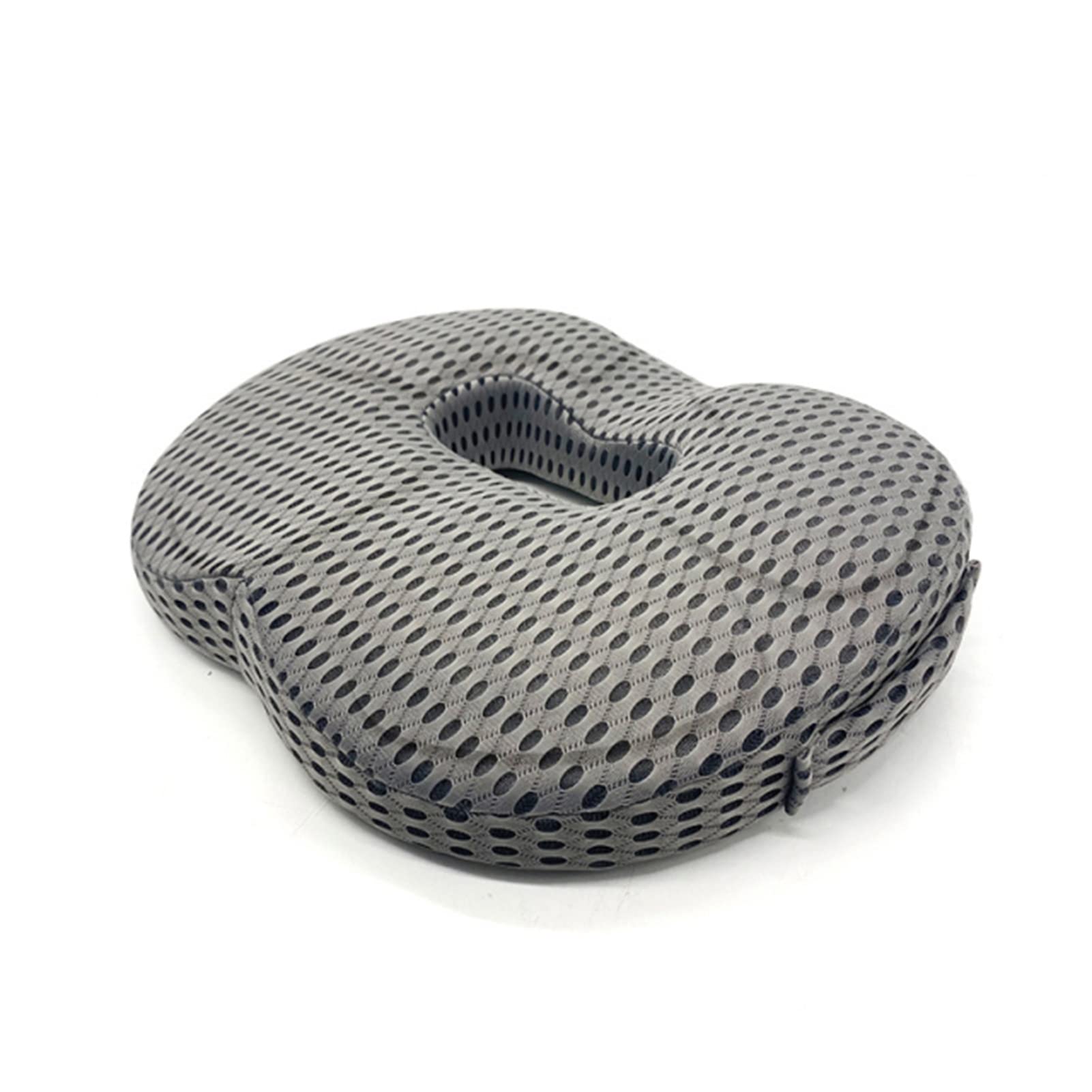 Cojín de espuma viscoelástica para silla de ruedas con diseño antideslizante transpirable para el hogar, oficina, cadera para todas las estaciones