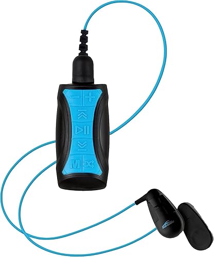 H2O Audio Stream 3 PRO y Surge S+ Auriculares  Reproductor de MP3 impermeable de música bajo el agua para nadar con Bluetooth y cable corto