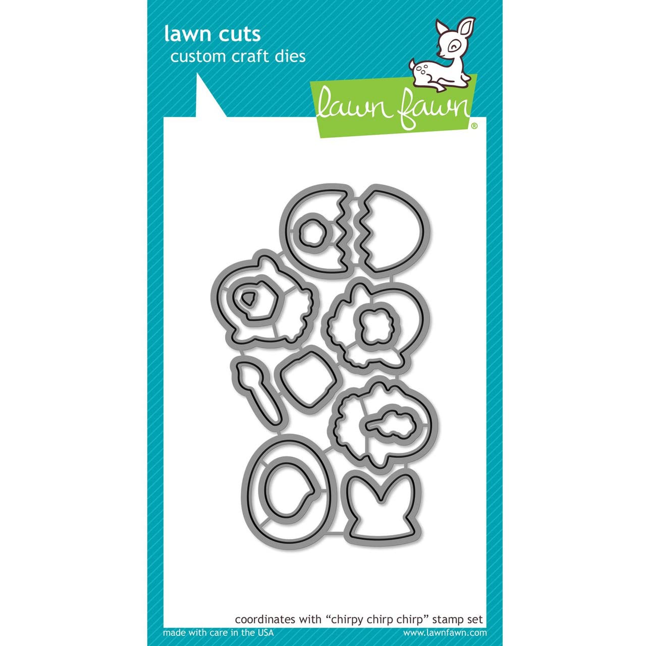 Lawn Fawn Chirpy Chirp Chirp Die Set