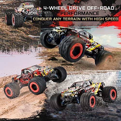 Wiaorchi 24-1-20 1:18 Scale 40+Km/H High Speed Remote Control Car, 4X4 Waterproof Off Road Rc Cars thumb #5