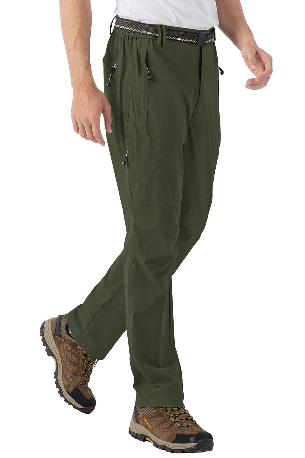 33,000ft Regenbroek voor dames, waterdichte fiets overtrekbroek, reflecterend, winddicht, lichte outdoorbroek voor golf, wandelen, vissen, zwart, 34