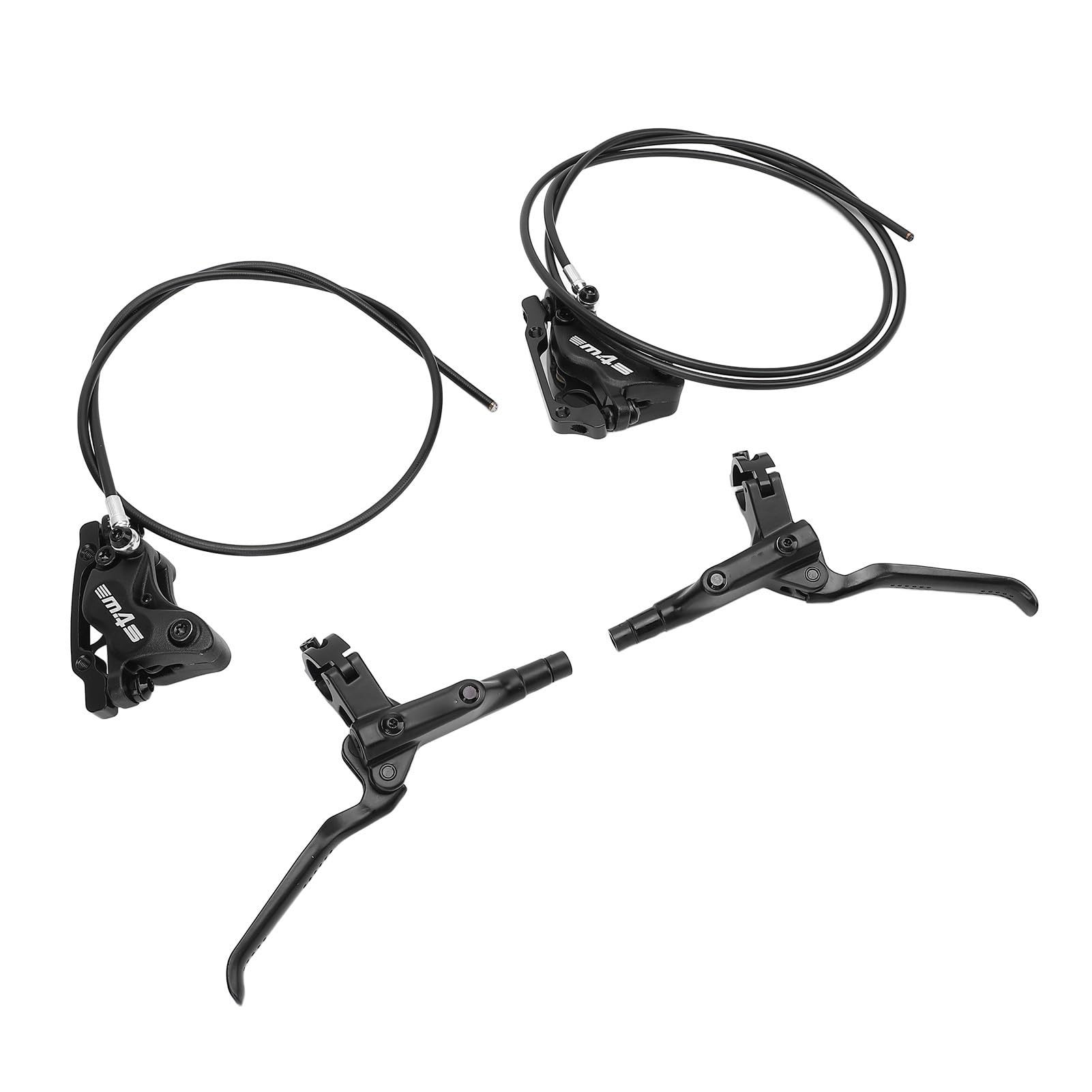 Freins à disque hydrauliques à double entraînement à 4 pistons, leviers avant 850 mm et arrière 1550 mm, pour VTT