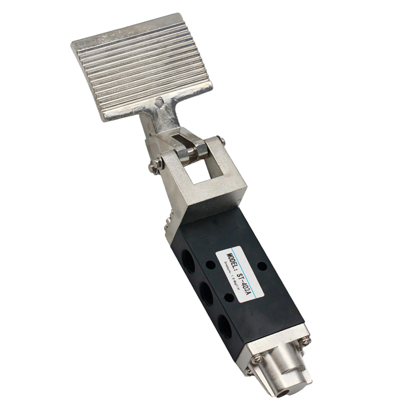2 Position 5 Way Aluminum Alloy Pneumatic Air Pedal Valve Foot Control Switch 1/4"