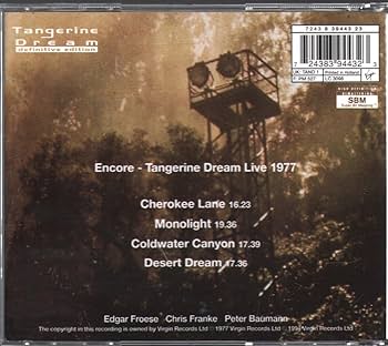 TANGERINE DREAM - Encore: Live - Amazon.com Music