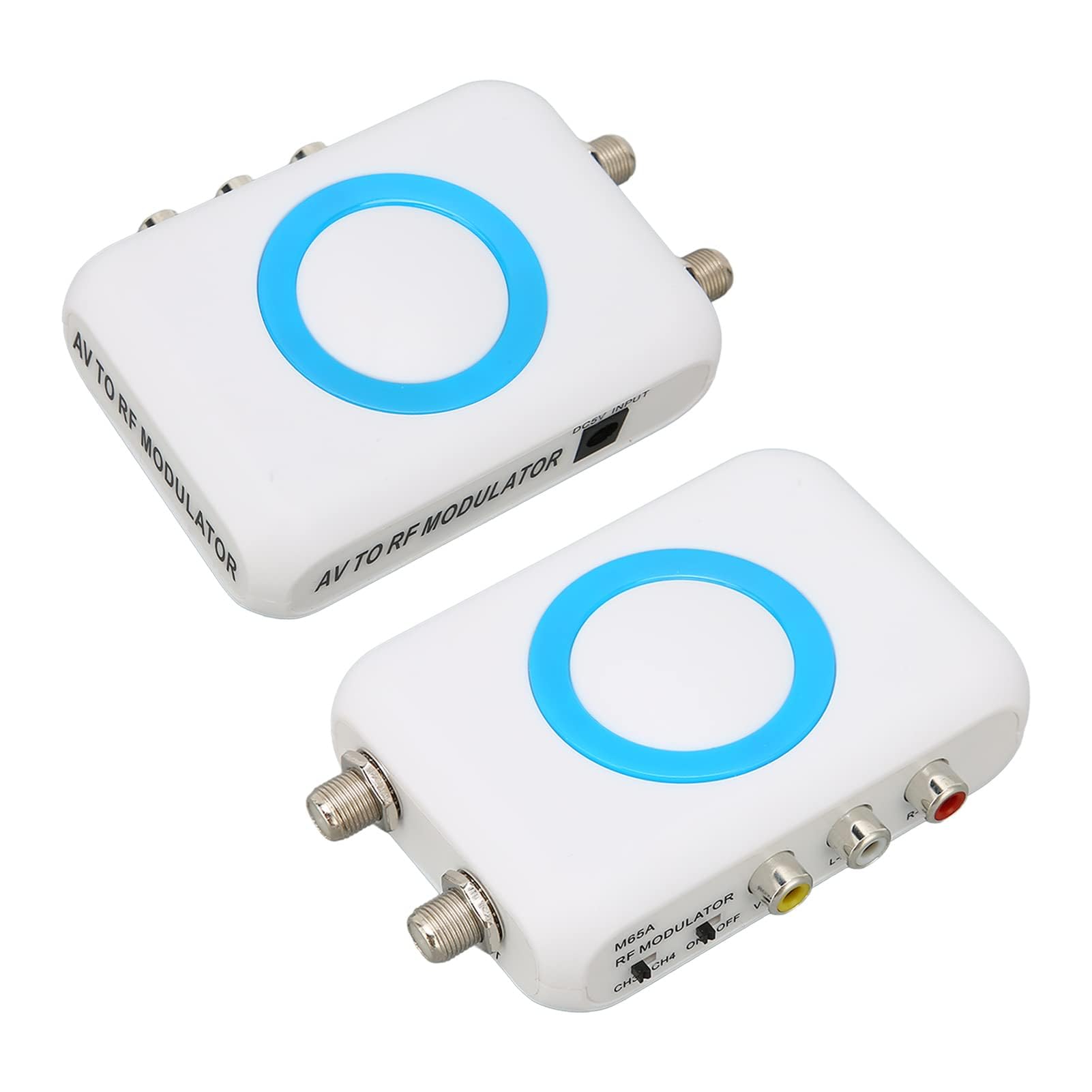 HF Modulator, RF Modulator HD Multimedia Schnittstelleneingang AV Ausgang HF Ausgang Professioneller HD VHF Demodulator Konverter für CATV System Unterstützt NTSC und PAL TV Format