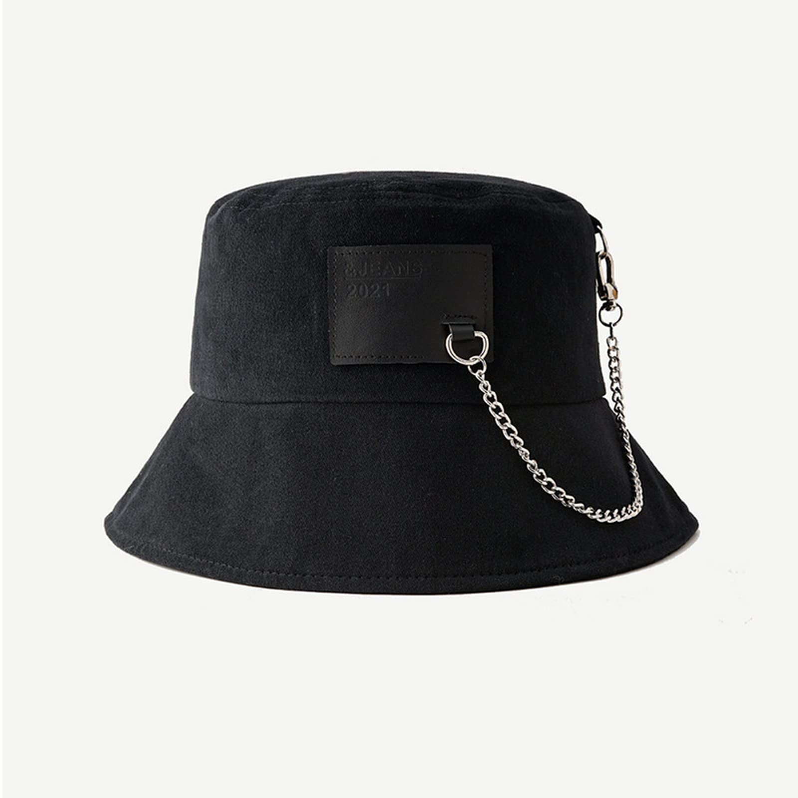 Chapeau décontracté en cuir pour le soleil et look urbain