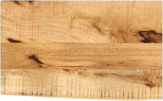 Table T O P 40x20x2.5 cm Live Edge Solid Wood Rough Mango,Kitchen WorkT O P Premium Wooden Timber Kitchen Surfaces Dining Table T O P DeskT O P CounterT O P Workstation