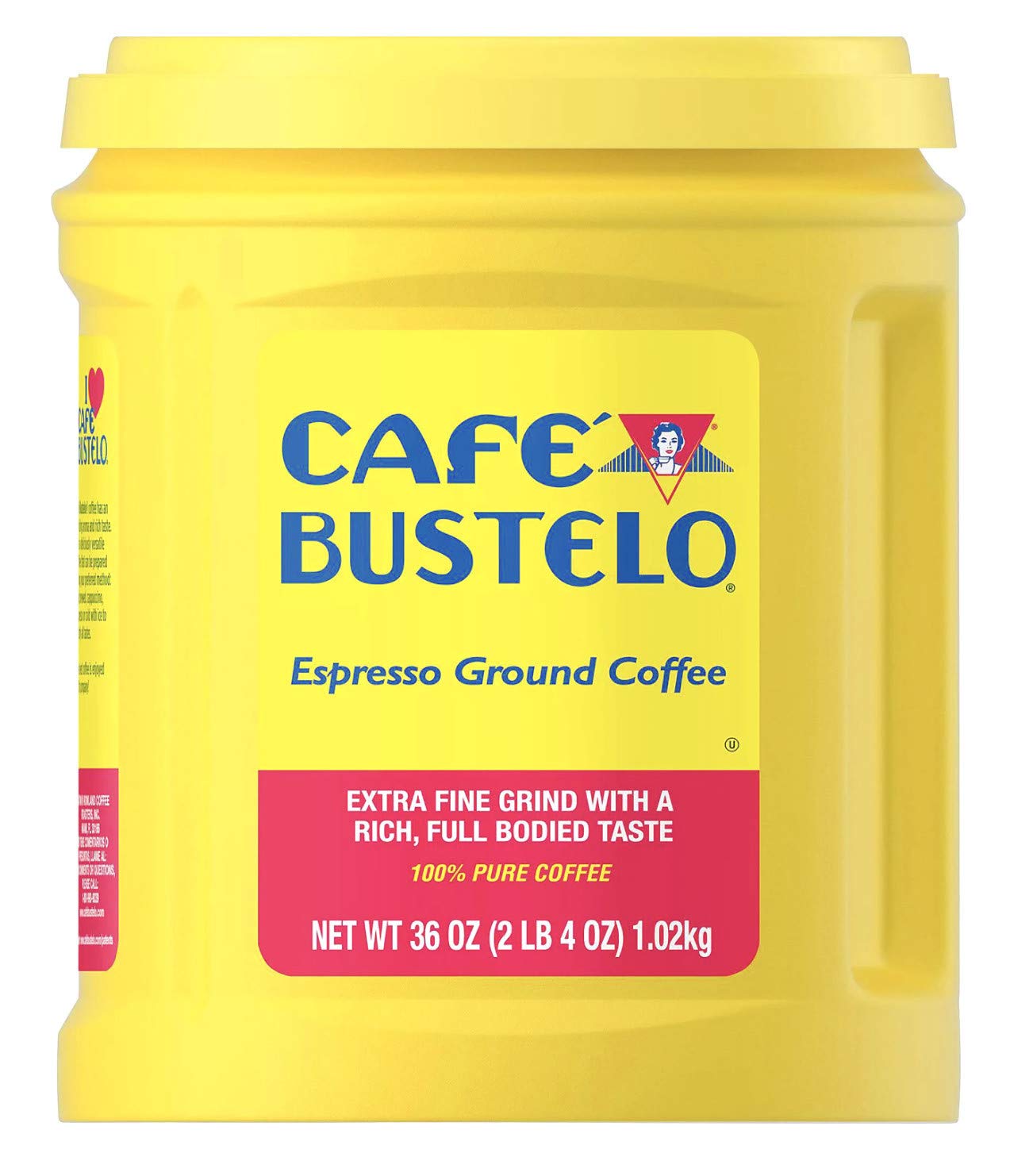 Cafe Bustelo Espresso Ground Coffee, 36 Ounce
