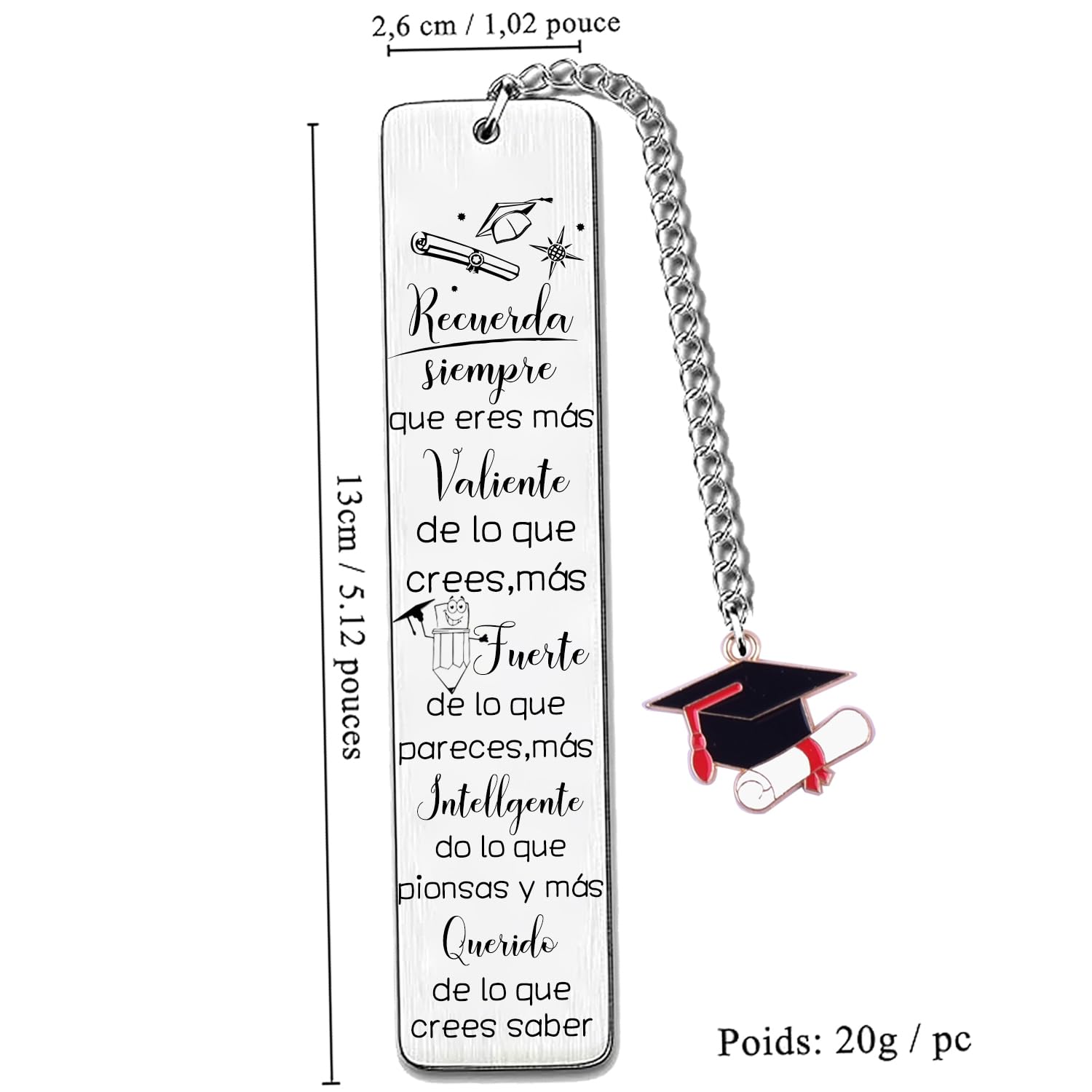 Regalo Graduación Marcador Inspirador Mejor Amigo Hijo Hija Alentar Regalos Mujeres Hombres Universidad Recuerdo Cumpleaños Adolescentes