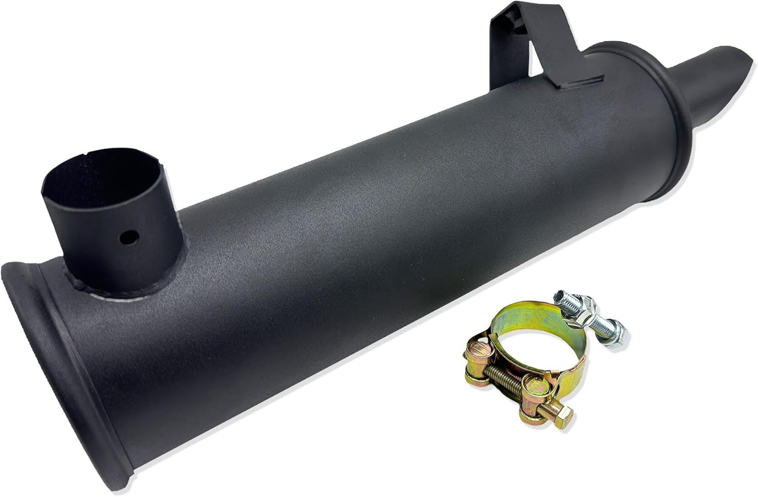 237550 237550S Engine Muffler Exhaust 105-296 For Cub Cadet Garden Tractors, Kohler K241, K301 and K321 393840-R91, IH-393840-R91(Inlet ID 1-3/8″ Outlet ID 1-3/8″)