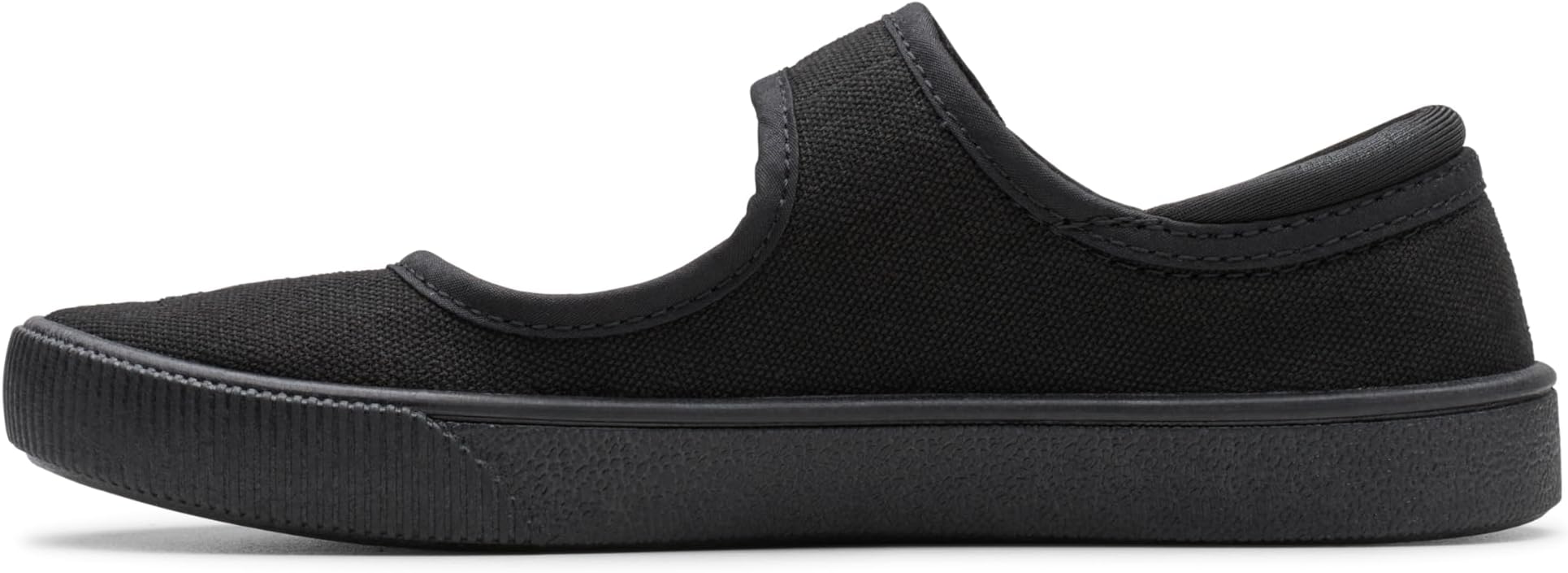 Girl's Hopper Go School Plimsolls | Durable Canvas Upper | Floral Detailing | Machine Washable | Wide Fit Available