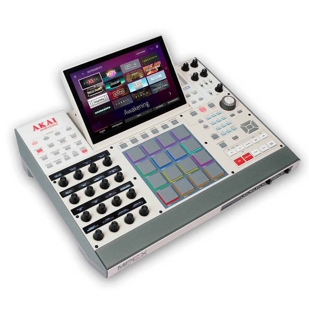 Akai Professional MPC X SE - Station de Production Autonome et Beat Maker avec Écran Tactile 10.1", Pads de Batterie, Synth Engines, 48 Go de Stockage et Intégration Native Instruments