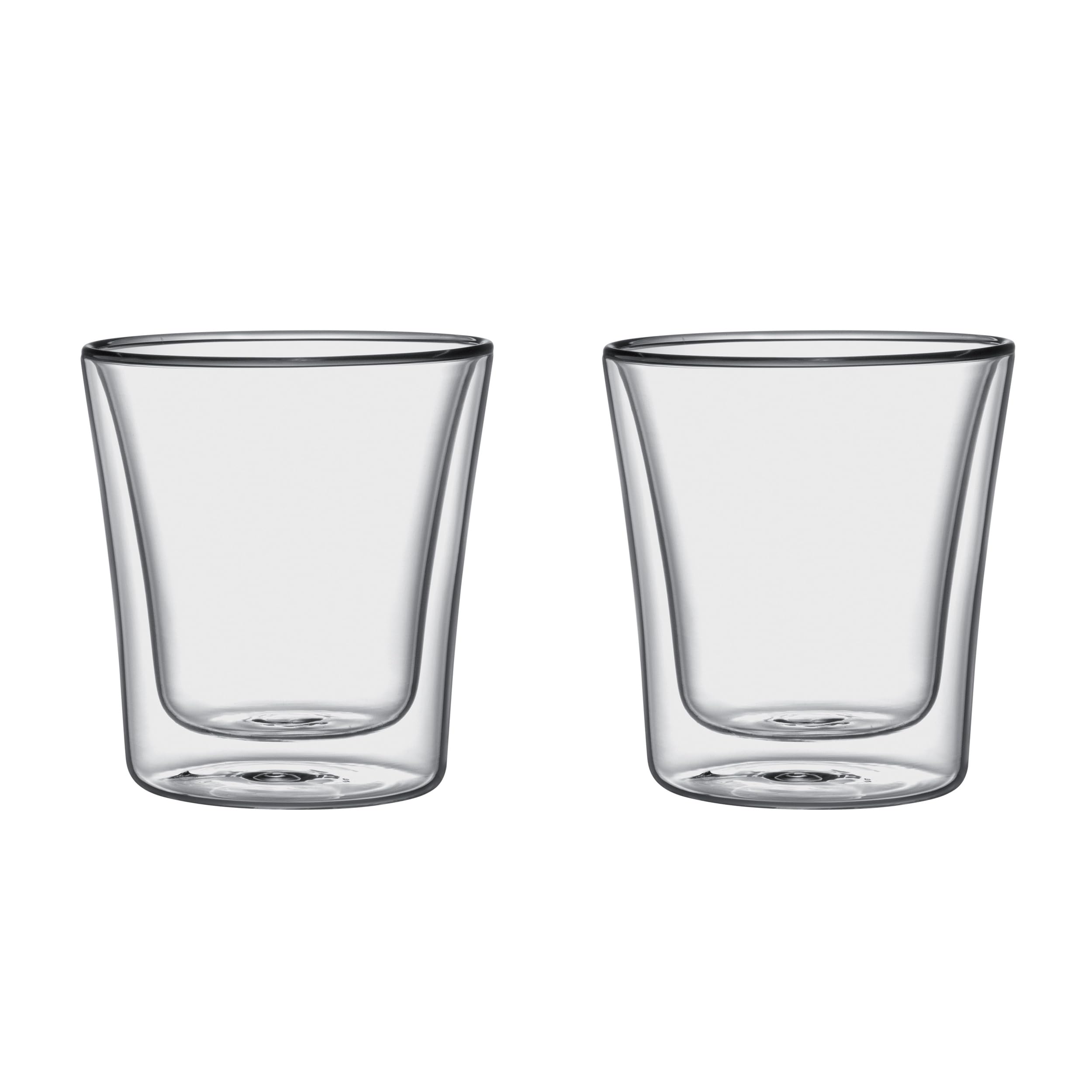 Verres double paroi Tescoma MyDRINK 250ml pour éviter les brûlures et traces d'eau