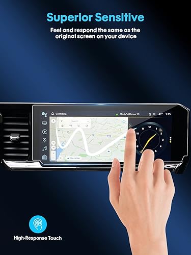 Miniatura 6 de 2 protectores de pantalla para Silverado 1500 Nano para Chevy Silverado 2022-2024 2025GMC Sierra 1500 y 2024 2025 Chevrolet SilveradoSierra 2500HD