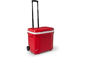 Profile II 28 Quart Roller, red