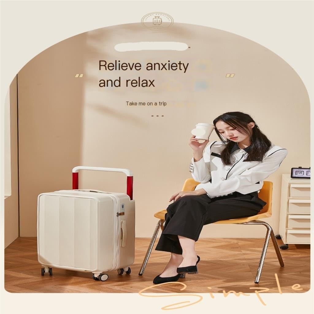 JHMYJJ] スーツケース トロリー スーツケース レディース 24 インチ