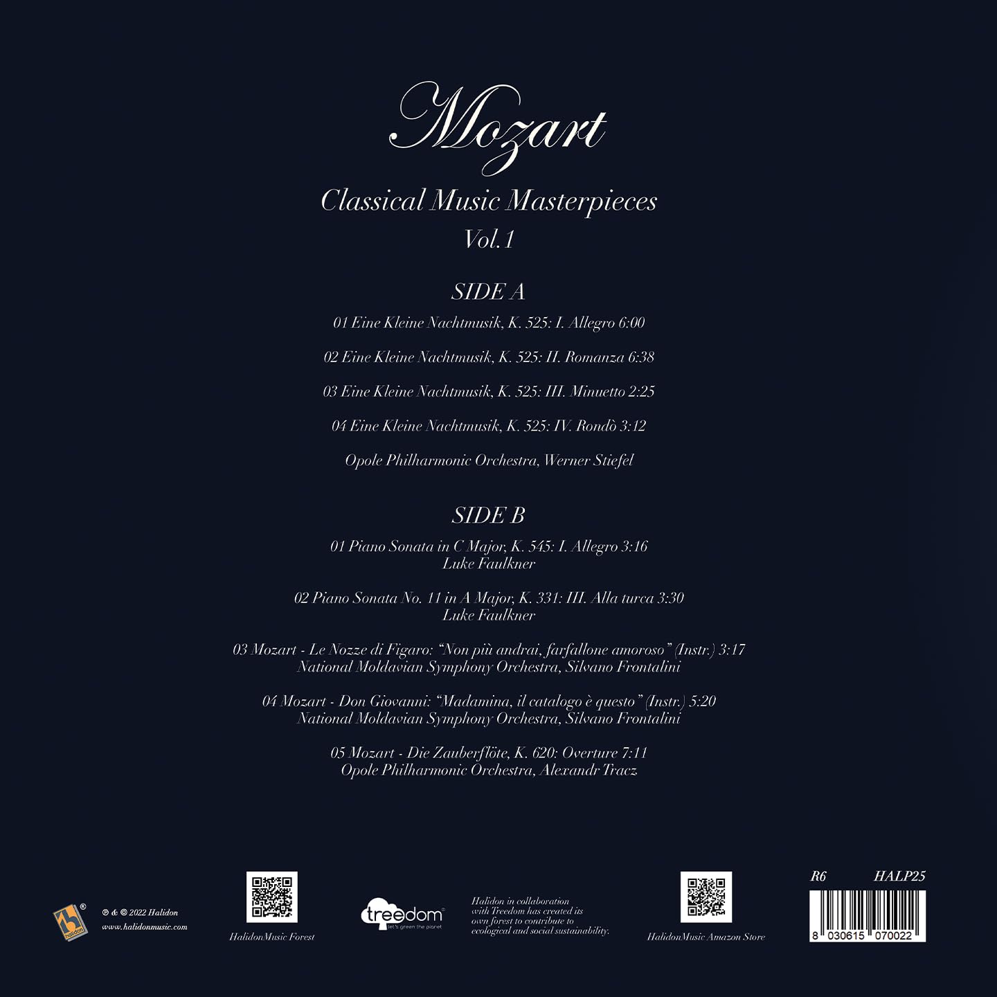 5 s Música Clásica: Strauss, Bach, Tchaikosky, Mozart , Chopin