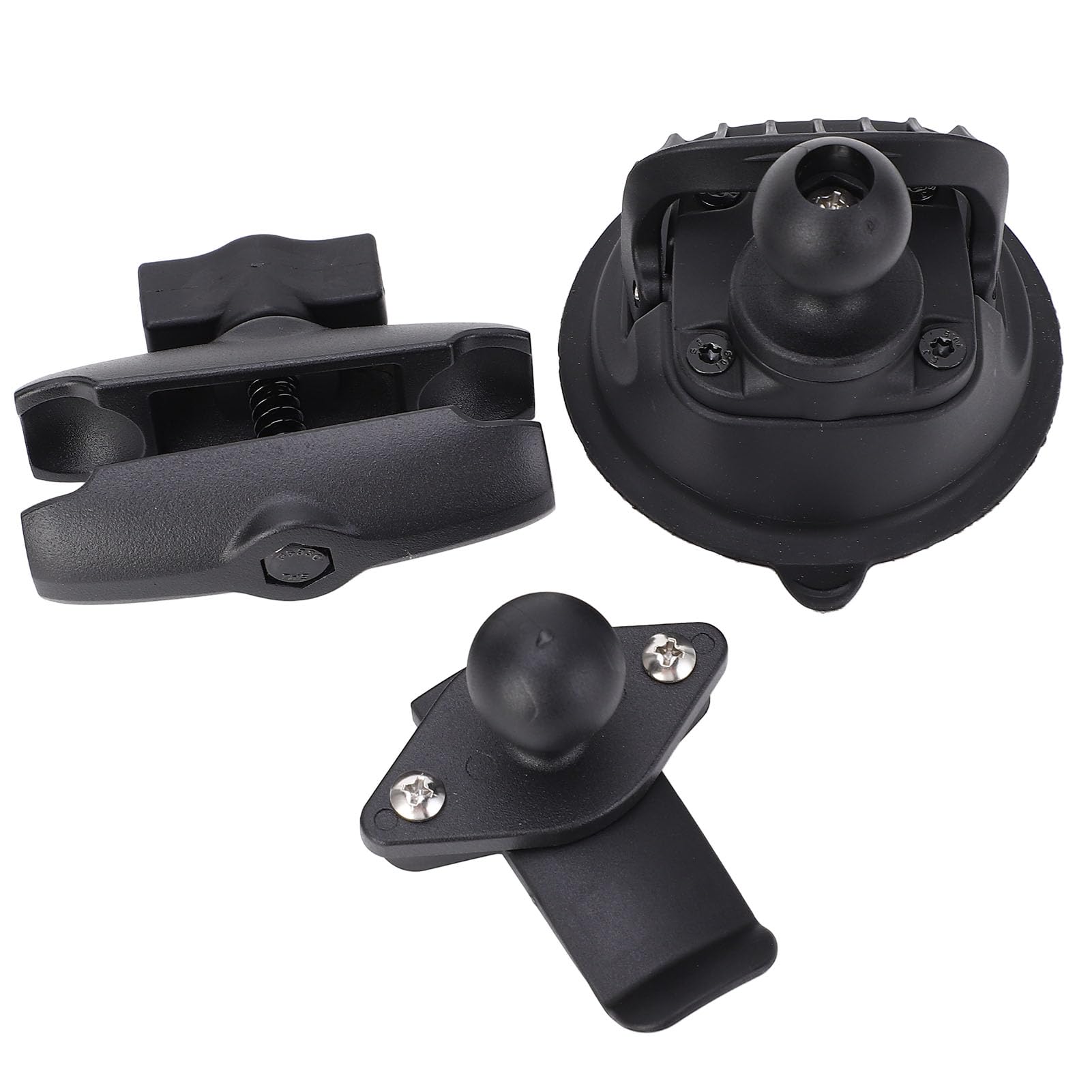 Soporte para Parabrisas de Coche GPS, Ventosa Ajustable, Ampliamente Compatible, Bola Giratoria de 1, Soporte para Parabrisas GPS para SUV