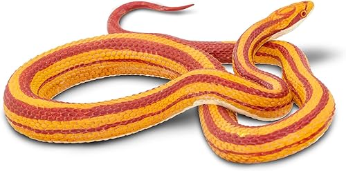 Miniatura 5 de Safari Ltd. Figura de serpiente de maíz, figura realista de modelo de 5.25 pulgadas, juguete educativo para niños, niñas y niños a partir de 3 años