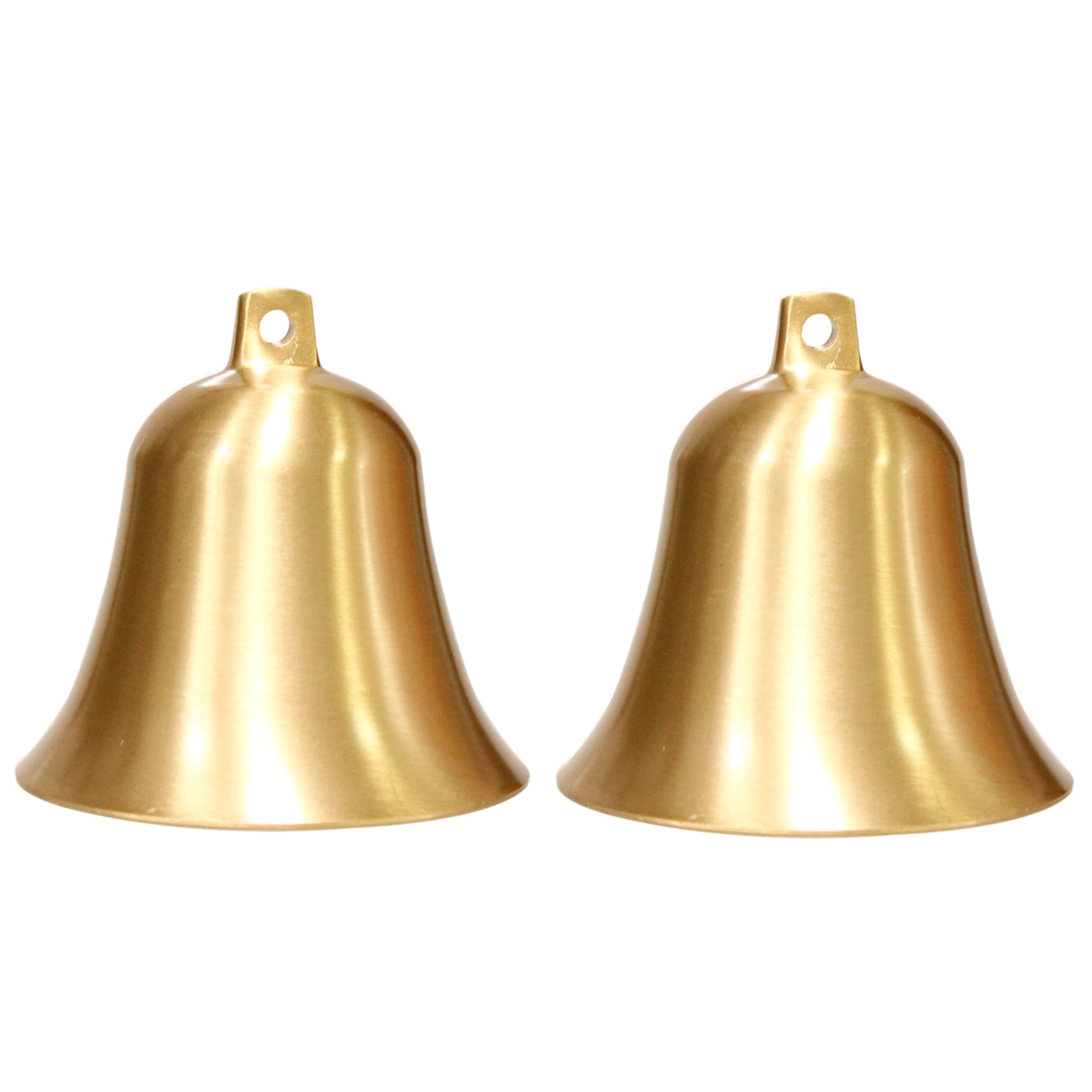 Amazon | ベル 真鍮 クリスマス鈴 5cm 1個/2個 鈴 飾り 大きい