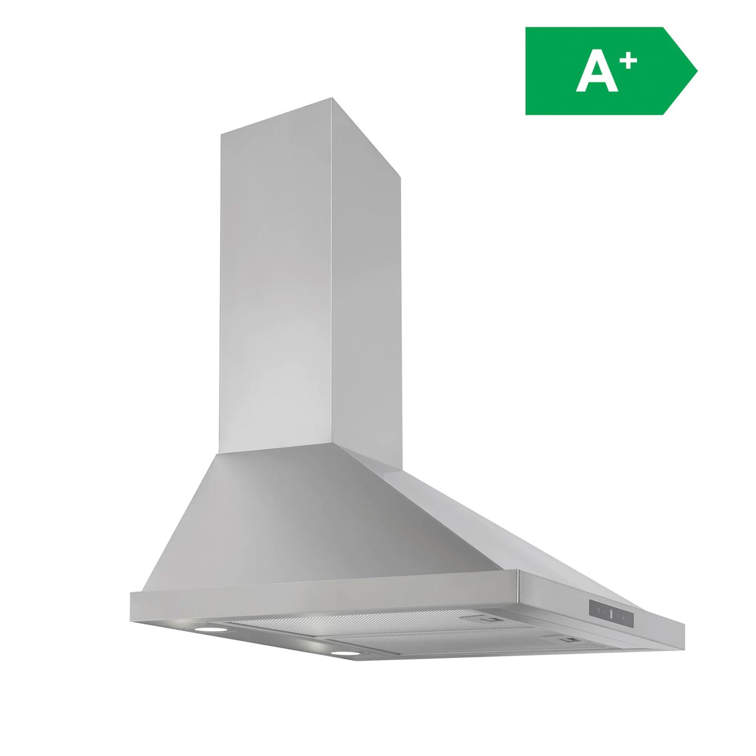 Designair ART28377 60cm Stainless Steel Chimney Cooker Hood Eco LED with Quiet Operation Mode [Energy Class A+]