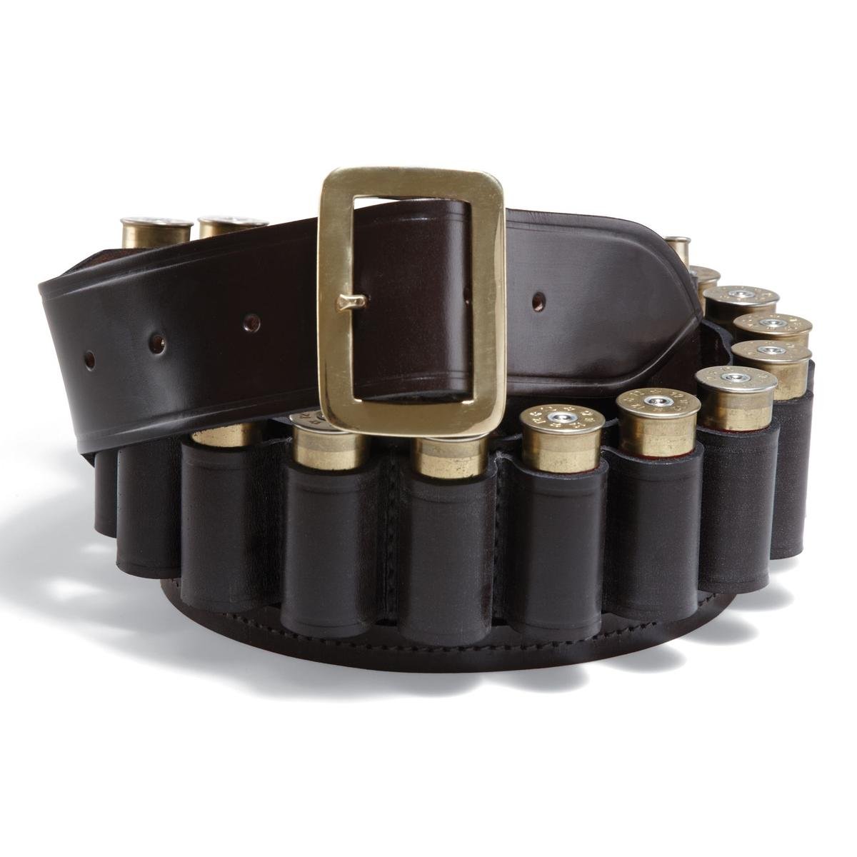 Croots Malton 12G Cartridge Belt Bridle Leather X-Large - 25 cartridge capacity