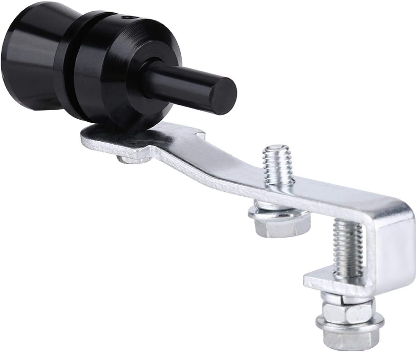 Turbo Sound Simulator Whistle,Universal Aluminum Turbo Sound Exhaust Whistle Muffler Car Auto Vehicle Loud Blowoff Valve Sound Roar Maker Simulator Pipe Whistle(MBlack)exhaust tips loud