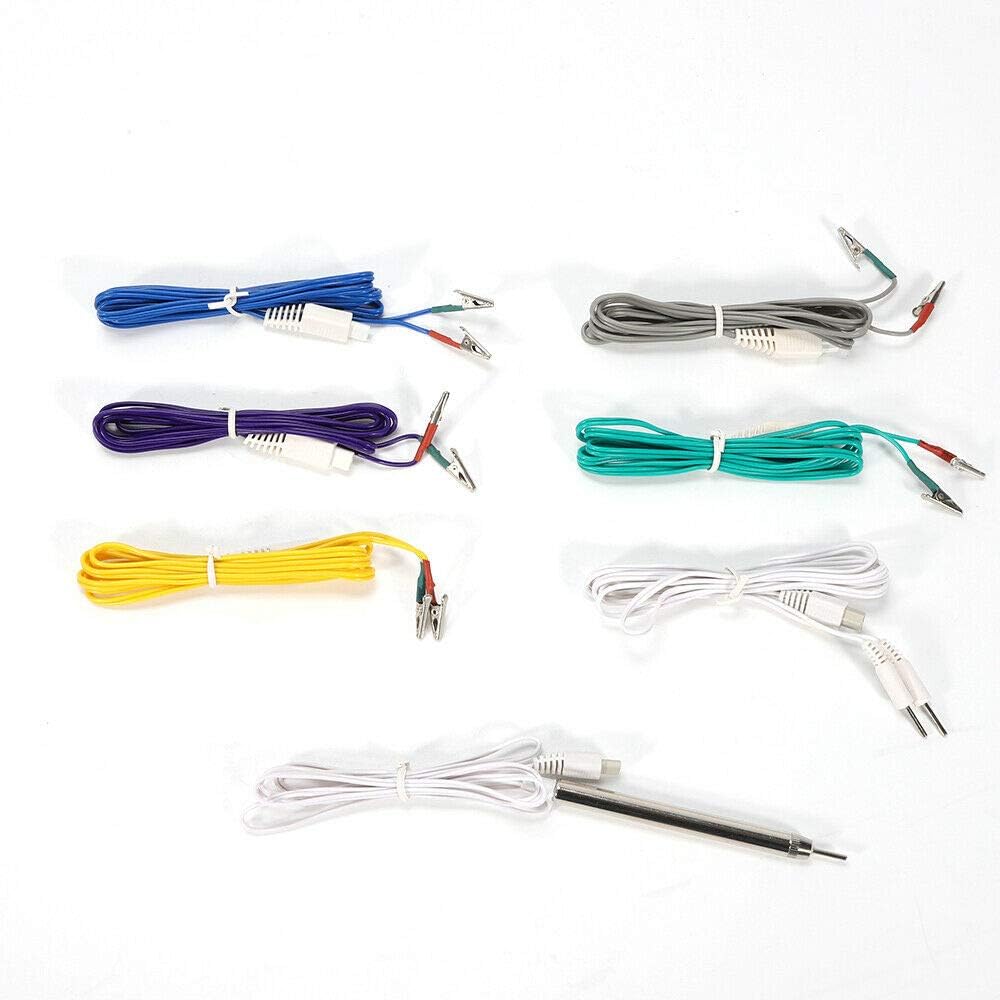 KWD808-I Electric Acupuncture Stimulator Machine, 110V Electric Impulse Acupuncture Treatment, 100-240V 6 Output Patch Massager, 500-1060hpa Electrotherapy Acupuncture Instrument Pulse Electrotherapy