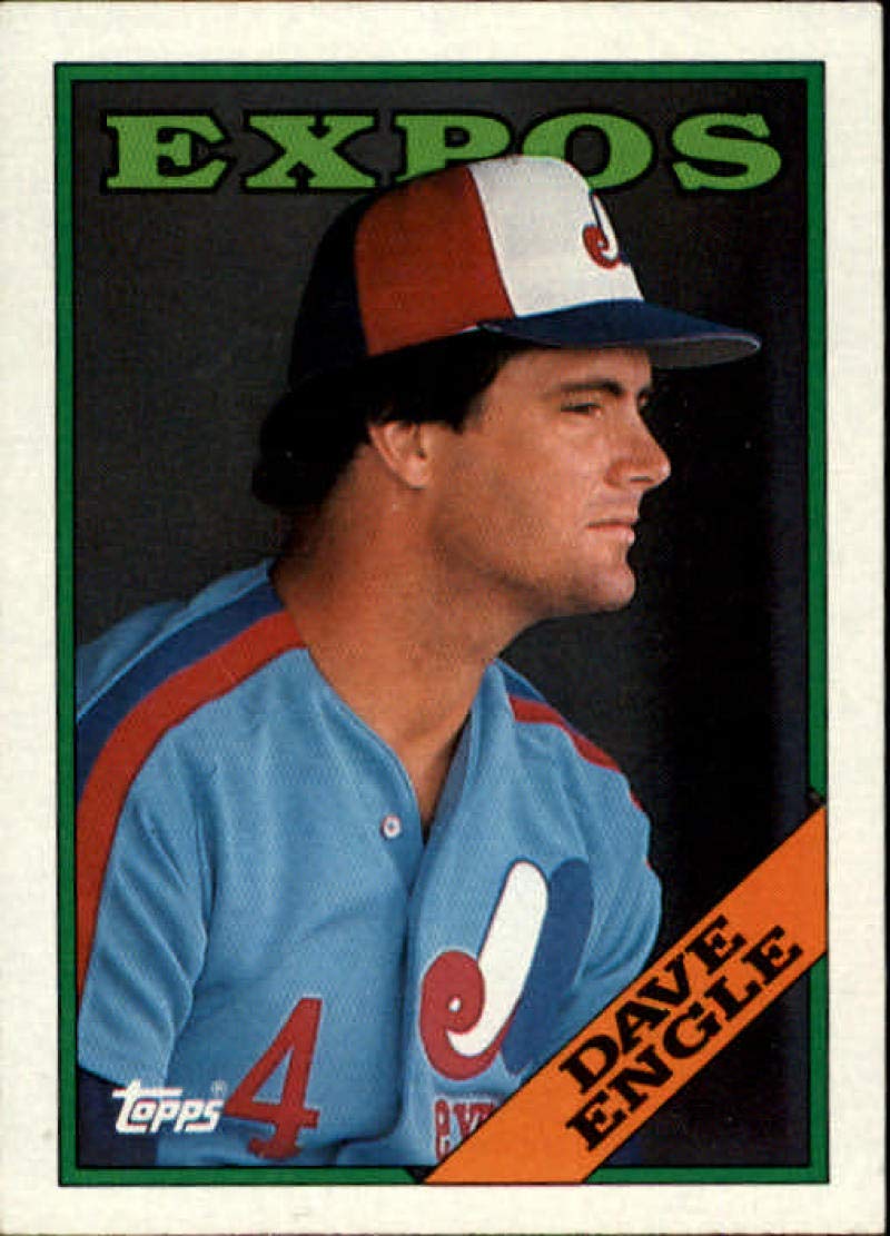 Baseball MLB 1988 Topps #196 Dave Engle #196 NM Expos