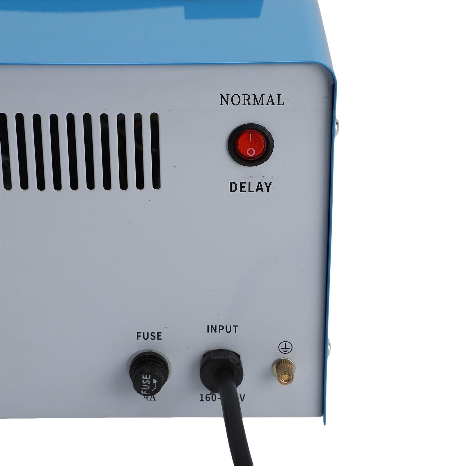 ViaGasaFamido Jednofazowy Regulator Napięcia Transformator o Niskim Poziomie Hałasu 500 W do Sprzętu Fotograficznego i Elektroniki Trwały ABS (Wtyczka UE 160-250 V)