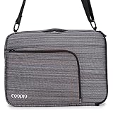 Coodio® Shockproof 33-33,8 cm (13-13,3 Pulgadas) Funda Blanda Bolsa de Hombro para Portátiles y Netbooks Apple Macbook Air 13, Macbook Pro Retina 13, Chromebook 13 - Gris