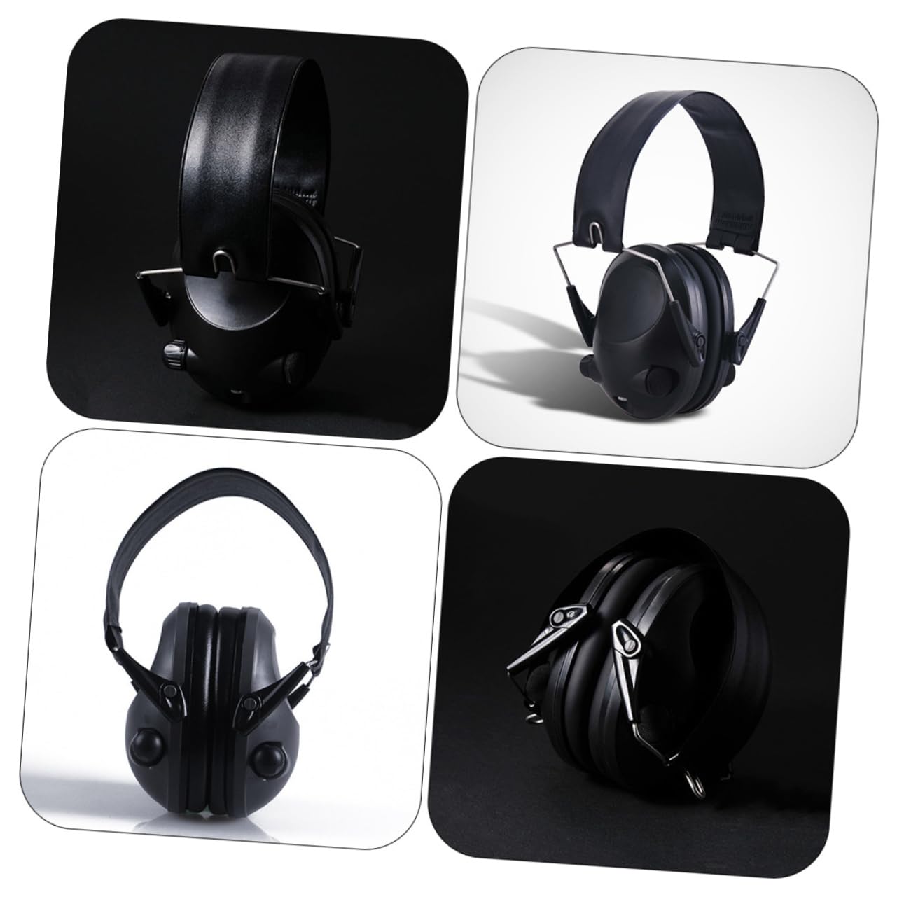 POPETPOP Auriculares Aislantes Ruido Orejeras Antiruido Protección Auditiva Electrónica Almohadillas Espuma