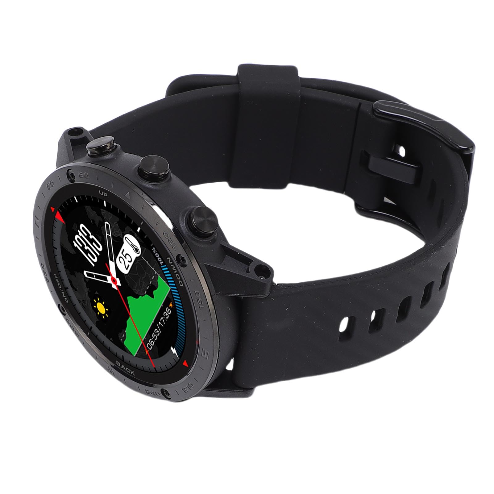 Zunate 1.3 Pollici Computer Subacqueo Orologio Lega di Titanio Batteria